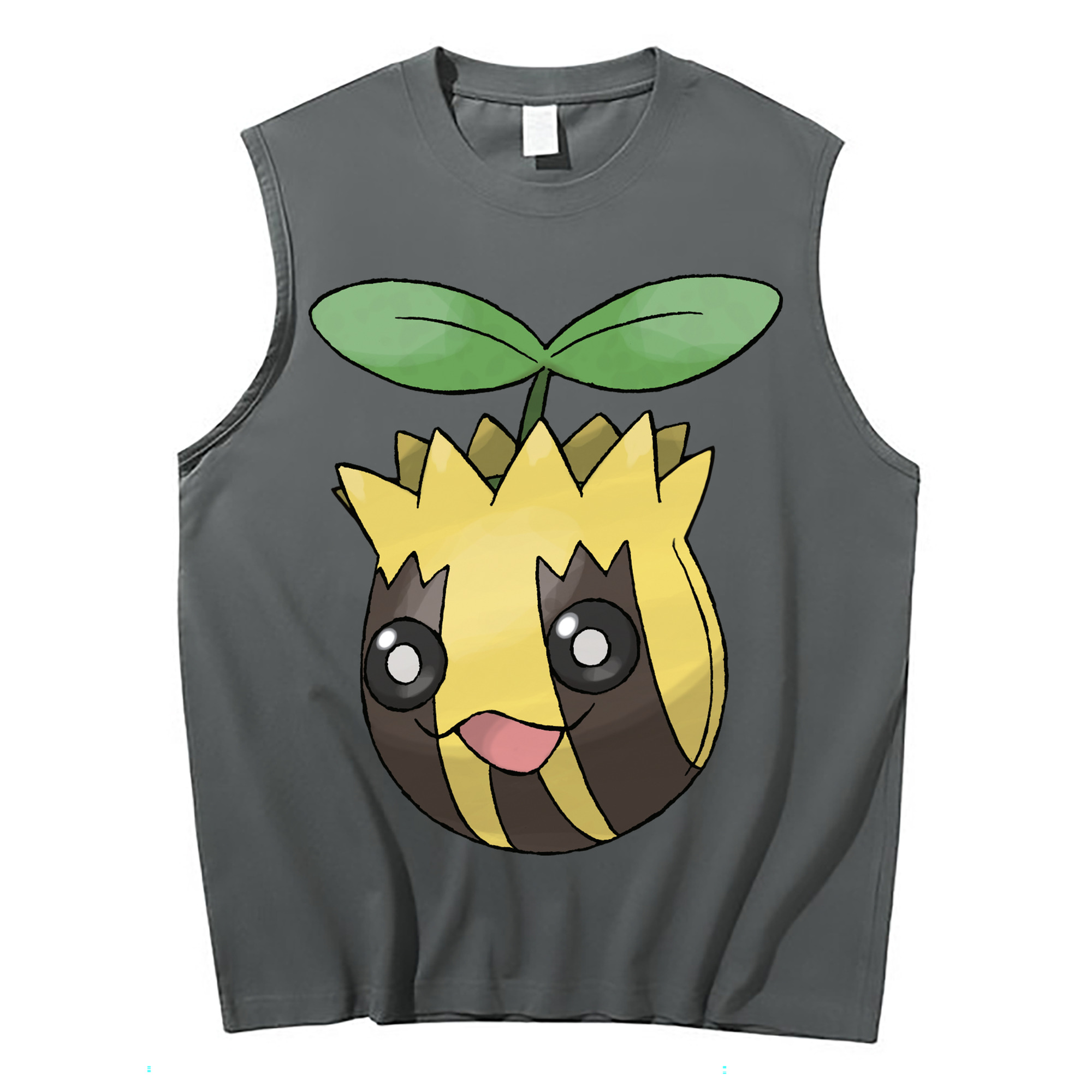 （画像用） ポケットモンスター Pokémon コットン100％タンクトップ（フロントプリント）